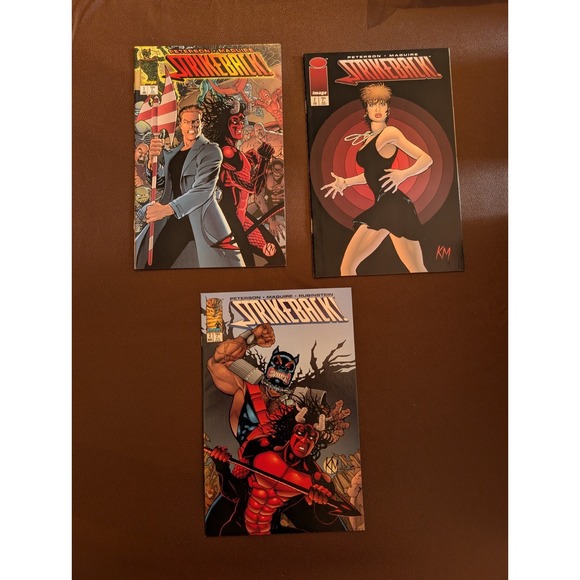 Other - Strikeback! #1–3 (1994–95) Image Comics NM Range Complete Mini-Series Lot